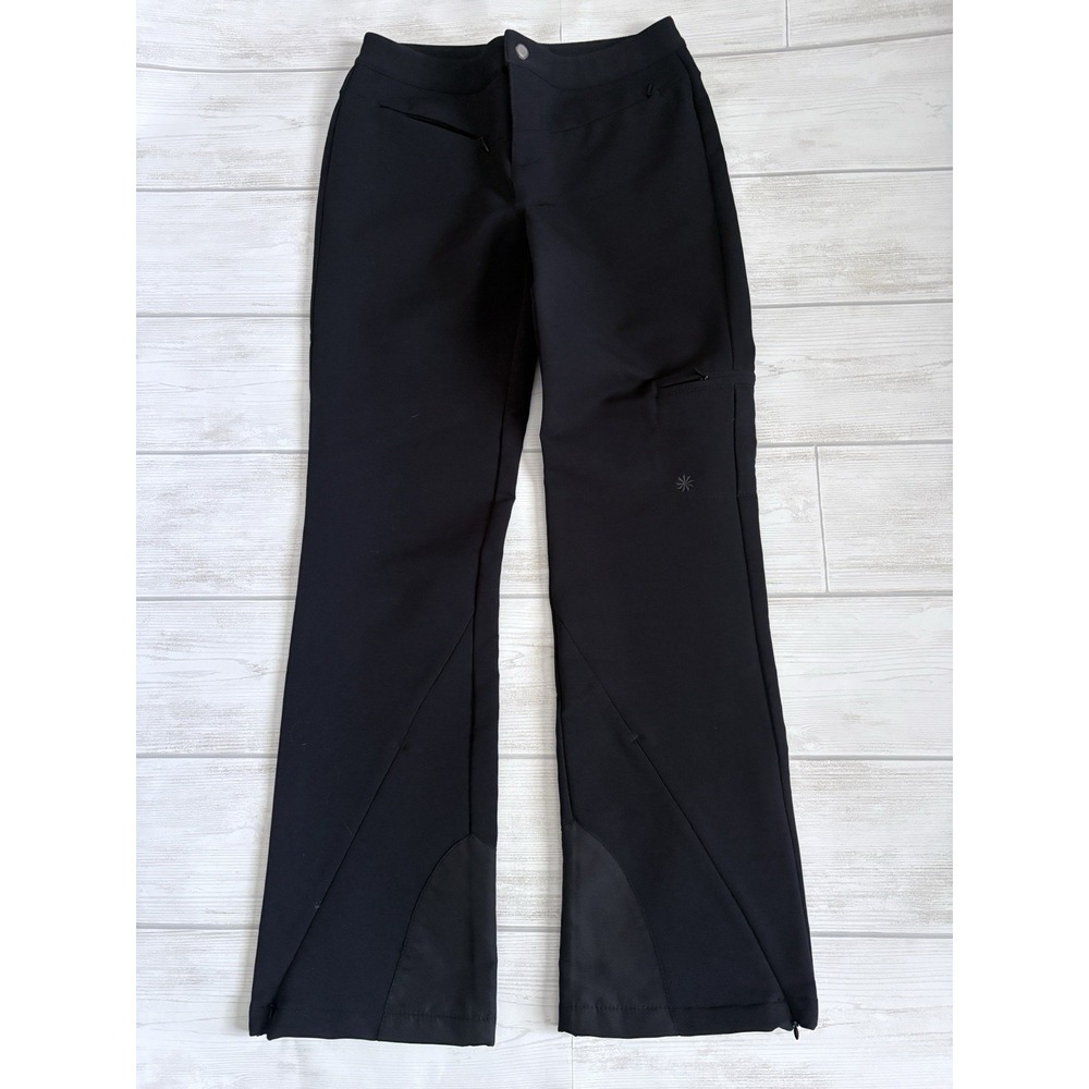 ATHLETA Waterproof/windproof Snow Pant/ski | Black Fleece Lined Sz 4